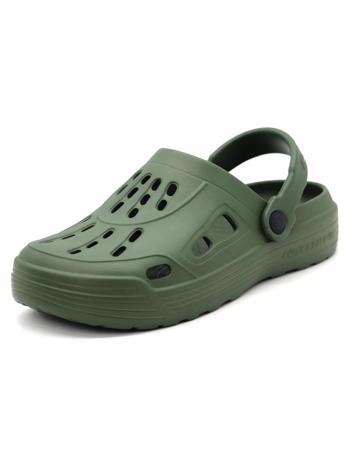 Red Tape Men's Buckle Clogs