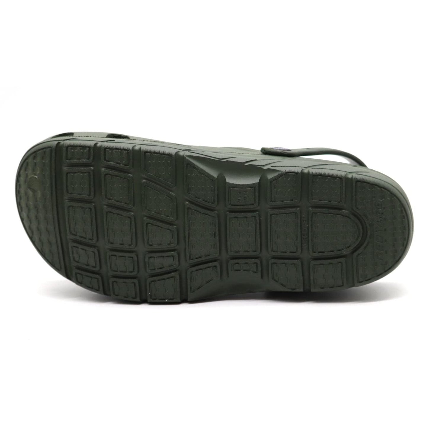 Red Tape Men's Olive Green Buckle Clogs